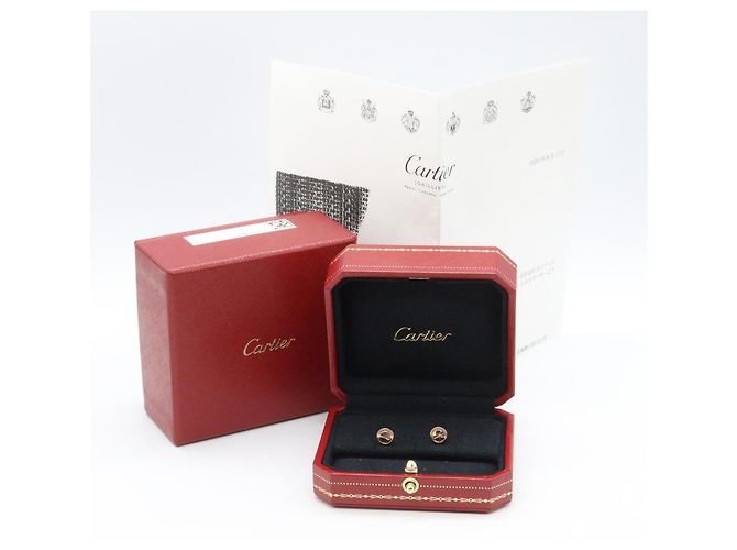 Orecchini Cartier Love in oro rosa 18K D'oro - vista 6
