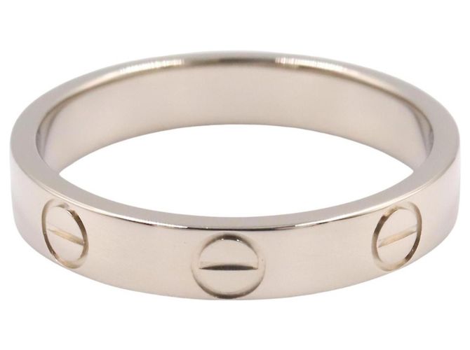 Cartier Mini Love Ring in 18K Weißgold Silber - Ansicht 2