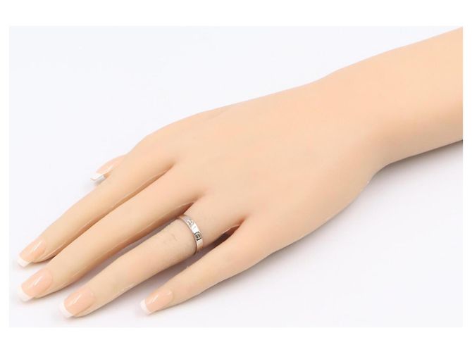 Cartier Mini Love Ring in 18K Weißgold Silber - Ansicht 6