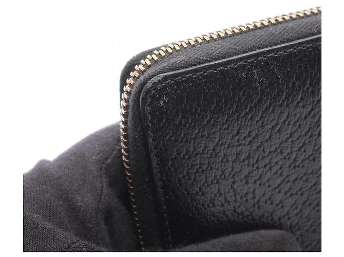 Carteira Longa Redonda Gucci GG Marmont Preto - vista 5