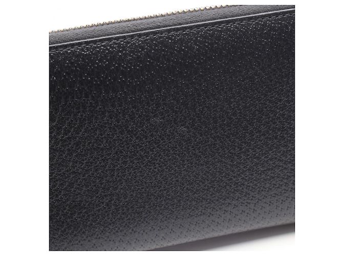 Carteira Longa Redonda Gucci GG Marmont Preto - vista 6