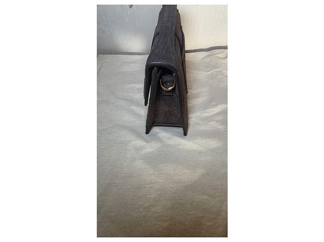Borsa Jacquemus Le Grande Bambino Camoscio Marrone Scuro - vista 5