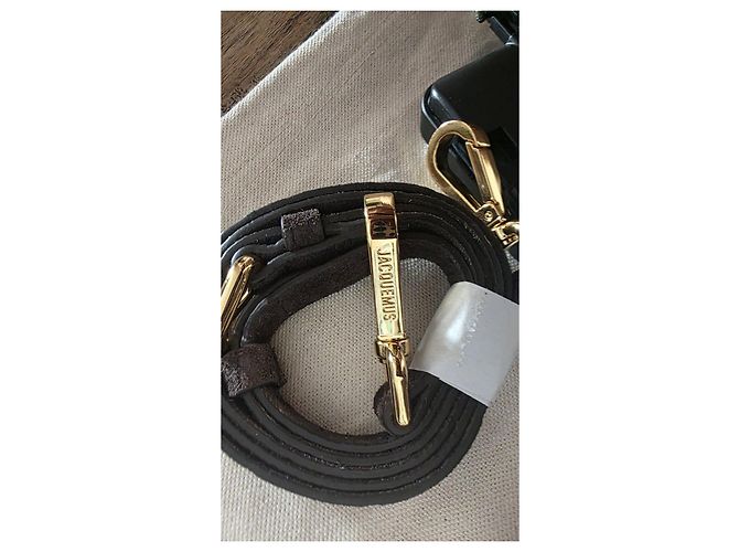 Borsa Jacquemus Le Grande Bambino Camoscio Marrone Scuro - vista 9