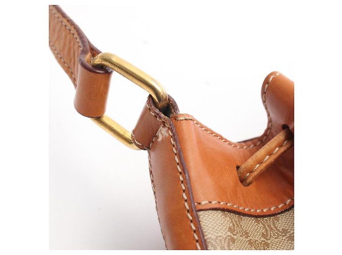 Céline Celine Macadam Schultertasche Braun Beige - Ansicht 10