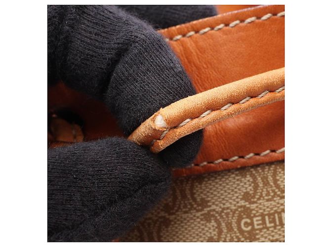 Céline Celine Macadam Schultertasche Braun Beige - Ansicht 17