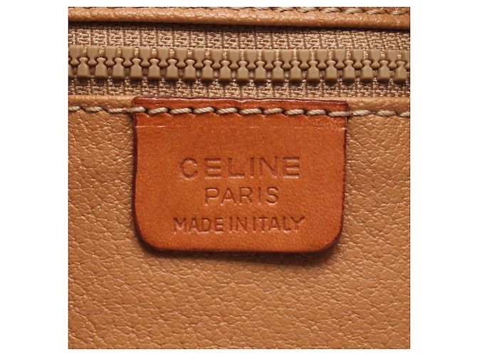 Céline Celine Macadam Schultertasche Braun Beige - Ansicht 4