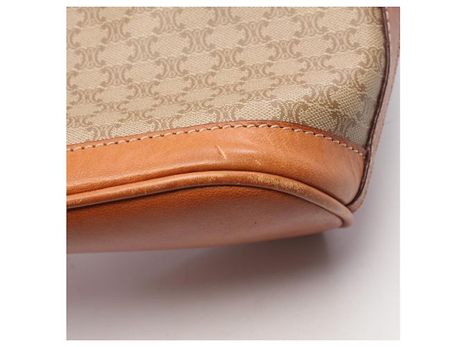 Céline Celine Macadam Schultertasche Braun Beige - Ansicht 5