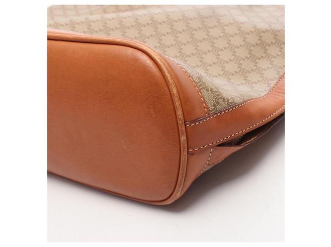 Céline Celine Macadam Schultertasche Braun Beige - Ansicht 6