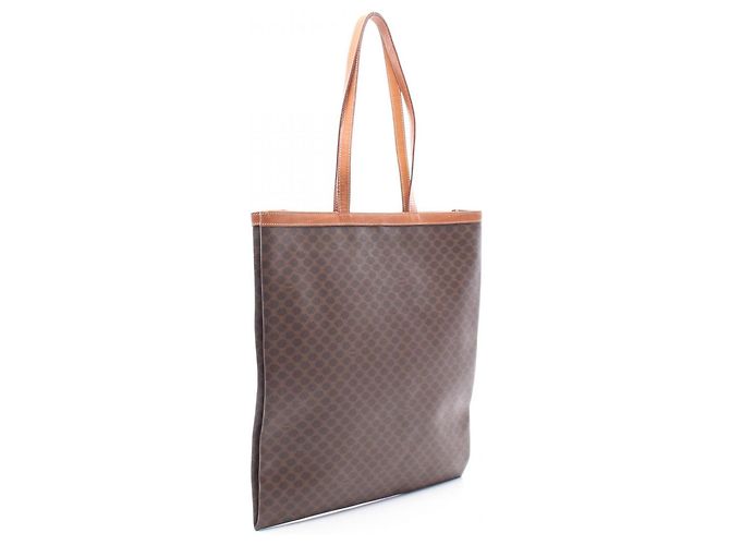 Céline Bolso Tote Celine Macadam Castaño - vista 2