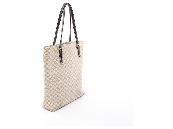 Céline Bolso Tote Celine Macadam Negro Blanco - vista 2