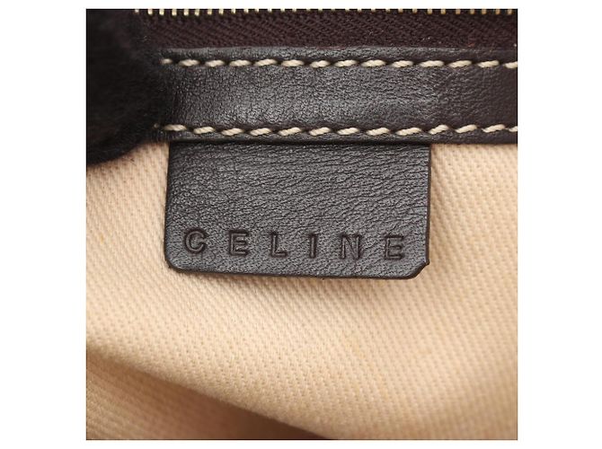 Céline Bolso Tote Celine Macadam Negro Blanco - vista 4