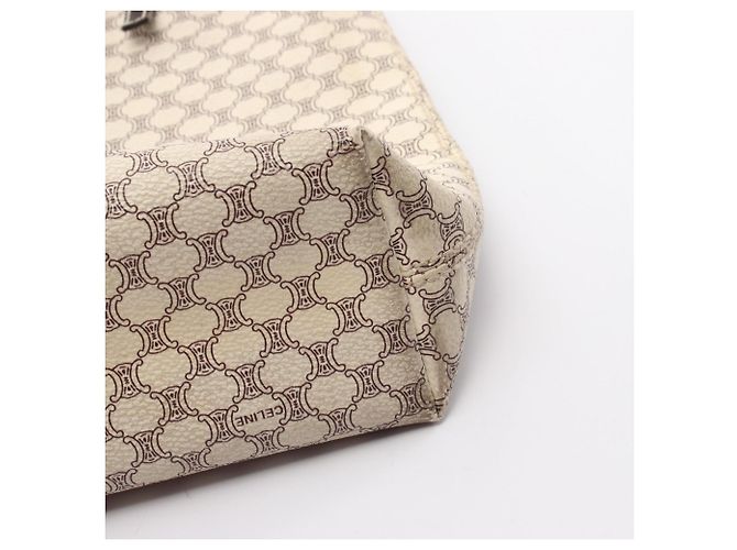 Céline Bolso Tote Celine Macadam Negro Blanco - vista 8