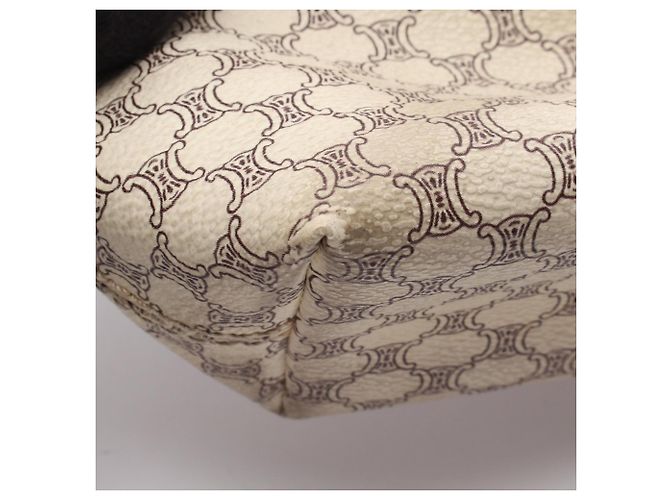 Céline Bolso Tote Celine Macadam Negro Blanco - vista 9