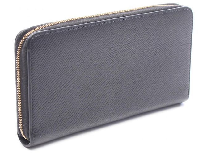 Céline Celine Large Zipped Wallet Schwarz - Ansicht 2