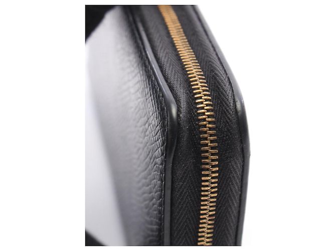 Céline Celine Large Zipped Wallet Schwarz - Ansicht 7