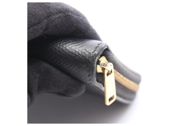 Céline Celine Large Zipped Wallet Schwarz - Ansicht 8