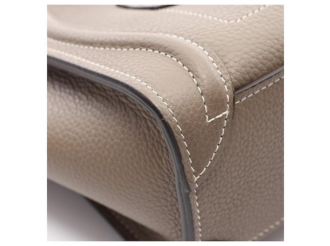 Céline Celine Luggage Nano Shopper Handtasche Braun - Ansicht 5