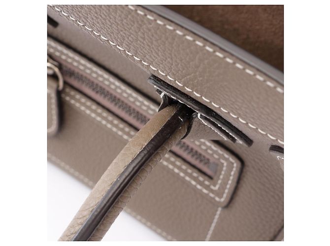 Céline Celine Luggage Nano Shopper Handtasche Braun - Ansicht 7