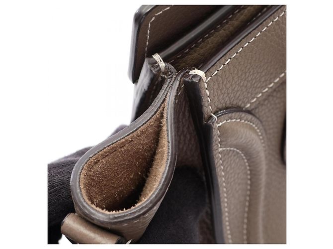 Céline Celine Luggage Nano Shopper Handtasche Braun - Ansicht 8