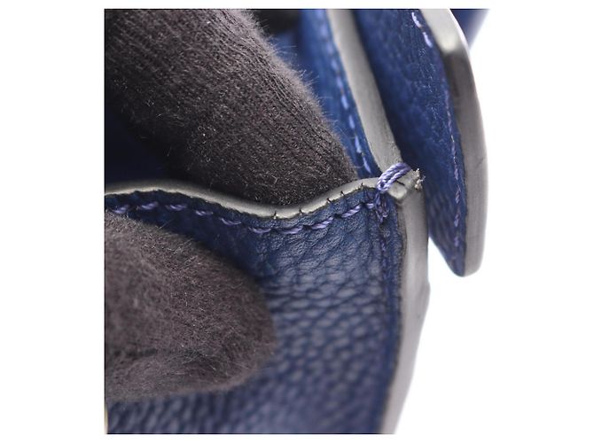 Céline Borsa a mano 2-Way Celine Luggage Nano Shopper Blu - vista 10
