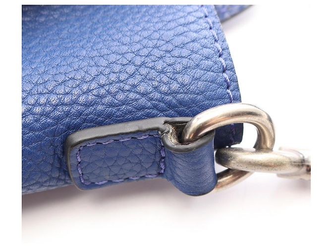 Céline Borsa a mano 2-Way Celine Luggage Nano Shopper Blu - vista 11