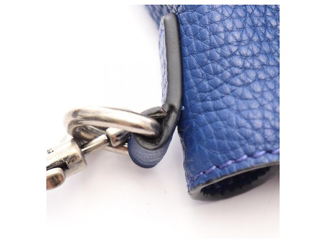Céline Borsa a mano 2-Way Celine Luggage Nano Shopper Blu - vista 12