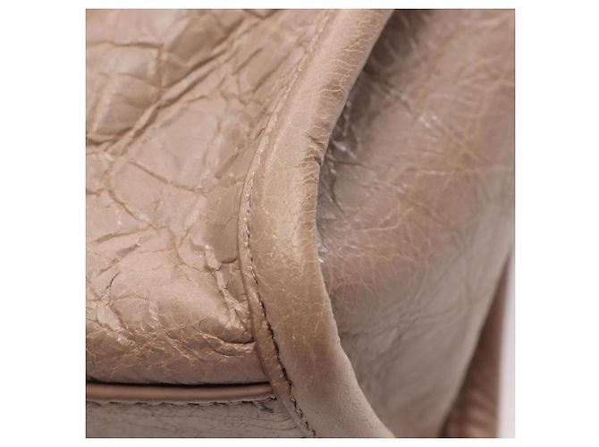 Borsa 2-Way Balenciaga Le City Mini Beige - vista 7