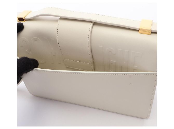 Borsa a tracolla Christian Dior 30 Montaigne Bianco - vista 6
