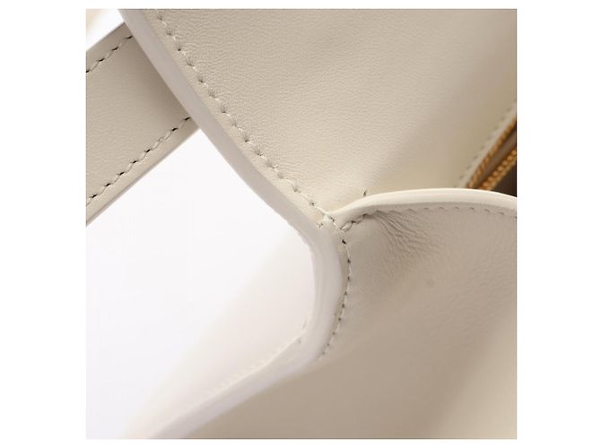 Borsa a tracolla Christian Dior 30 Montaigne Bianco - vista 7