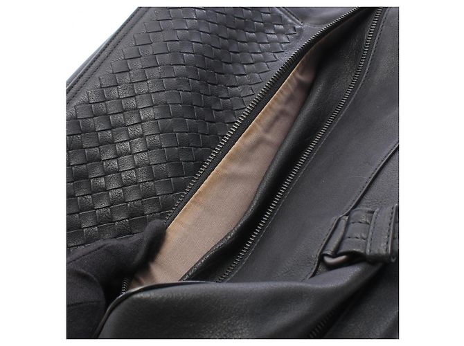 Borsa Bottega Veneta Intrecciato Nero - vista 5