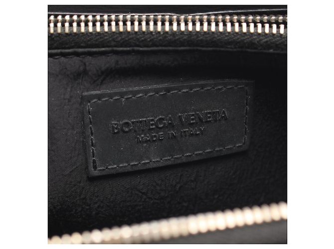 Cartera larga Bottega Veneta Intrecciato Negro - vista 4