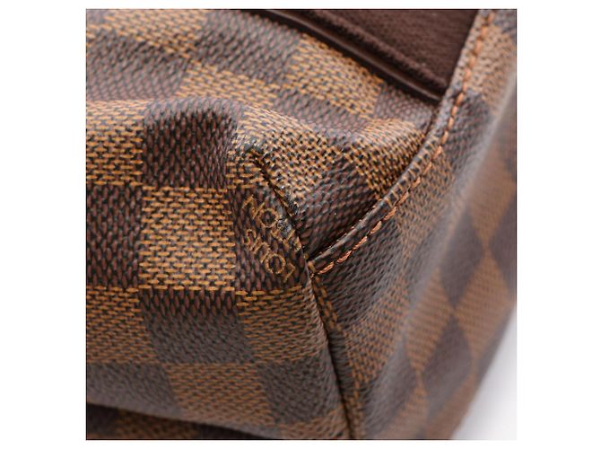 Bolso Louis Vuitton Cabas Bobour Castaño Damier ebene - vista 6
