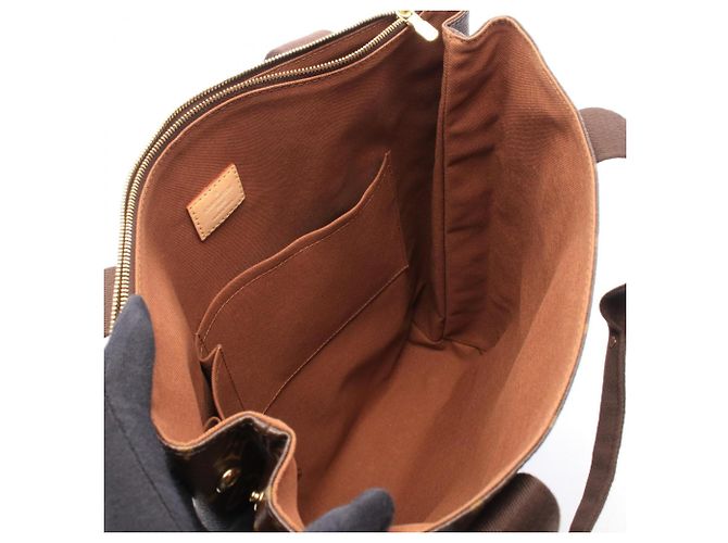 Bolso Cabas Bobour Louis Vuitton Castaño Monograma - vista 3