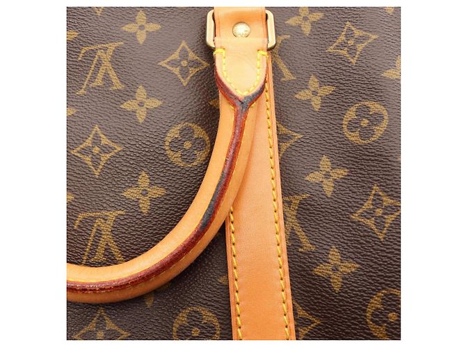 Bolso Boston Louis Vuitton Keepall 55 Monogram Castaño Monograma - vista 10