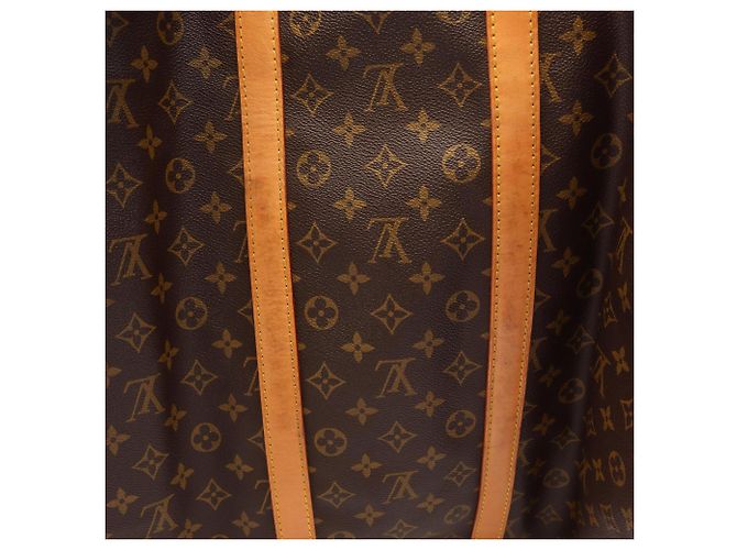 Bolso Boston Louis Vuitton Keepall 55 Monogram Castaño Monograma - vista 6