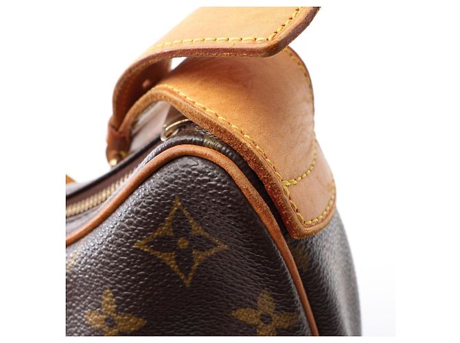 Louis Vuitton Croissant MM Monogram Schultertasche Braun Monogramm - Ansicht 12