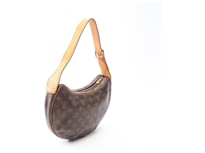 Louis Vuitton Croissant MM Monogram Schultertasche Braun Monogramm - Ansicht 2