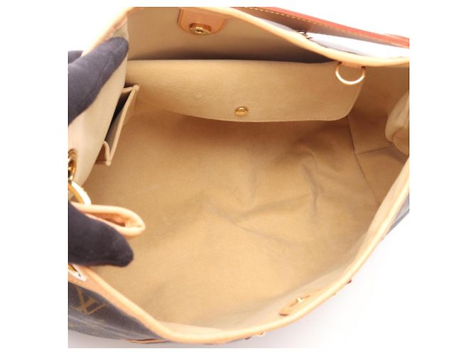 Borsa a tracolla Louis Vuitton Galliera PM Monogram Marrone Monogramma - vista 3