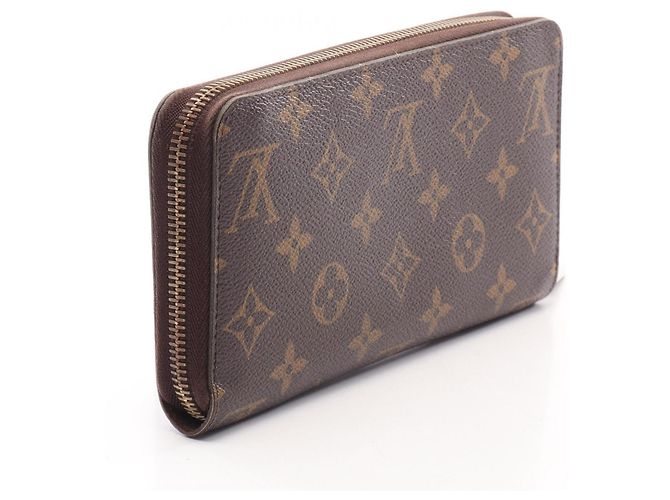Zippy Cartera Larga Louis Vuitton Monogram Castaño Monograma - vista 2
