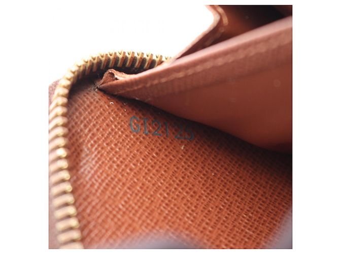 Zippy Cartera Larga Louis Vuitton Monogram Castaño Monograma - vista 5