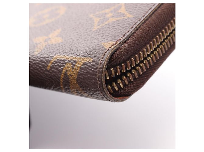 Zippy Cartera Larga Louis Vuitton Monogram Castaño Monograma - vista 8