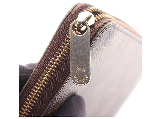 Zippy Cartera Larga Louis Vuitton Monogram Castaño Monograma - vista 9