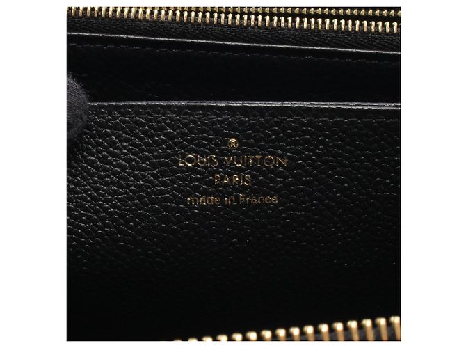 Portafoglio Lungo Louis Vuitton Monogram Empreinte Nero - vista 4