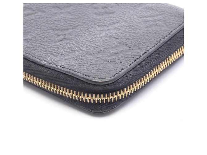 Portafoglio Lungo Louis Vuitton Monogram Empreinte Nero - vista 5