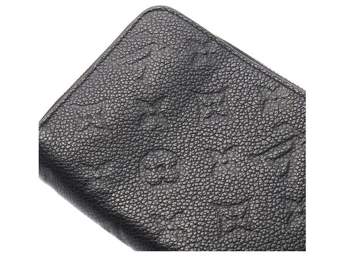 Portafoglio Lungo Louis Vuitton Monogram Empreinte Nero - vista 8