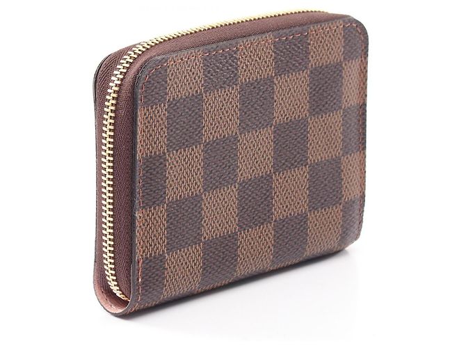Monedero Zippy Louis Vuitton Castaño Rosa - vista 2