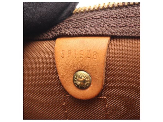 Borsa Louis Vuitton Keepall 60 Monogram Marrone Monogramma - vista 5