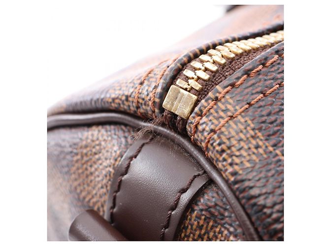 Borsa Louis Vuitton Speedy Bandoulière 30 Damier Ebene Marrone - vista 13
