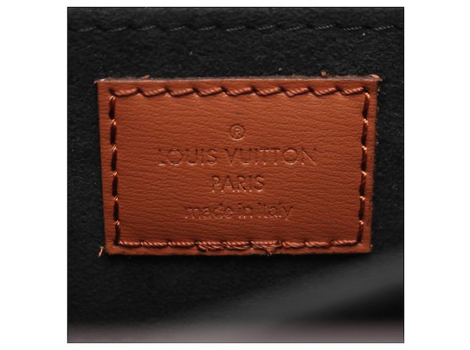 Louis Vuitton Dauphine Mini Schultertasche Braun Beige Monogramm - Ansicht 4