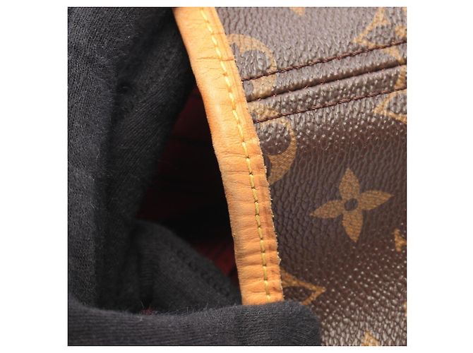 Louis Vuitton Neverfull GM Tote Bag Braun Fuschia Monogramm - Ansicht 10